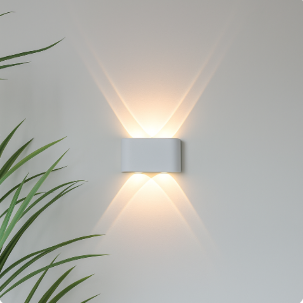 Moderne Minimalistische LED-Wandleuchte für Innen und Außen