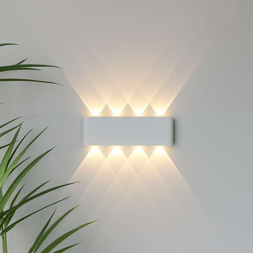 Moderne Minimalistische LED-Wandleuchte für Innen und Außen