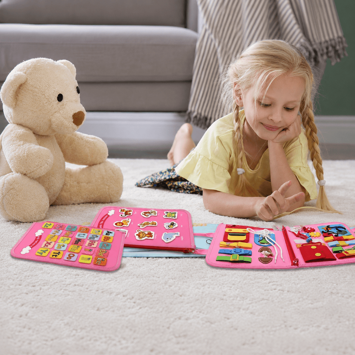 Montessori Busy Board - Verbesserte Edition