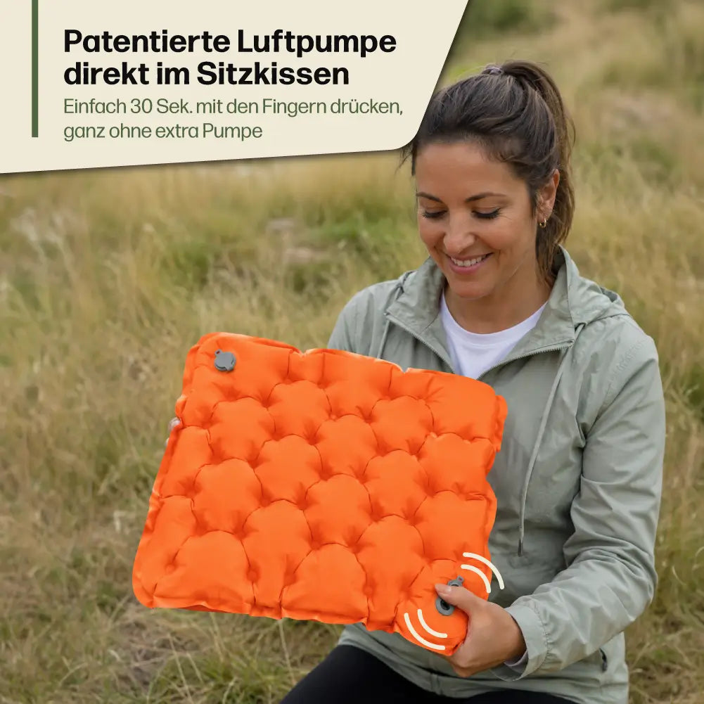 Ultraleichtes & kompaktes Sitzkissen - jederzeit komfortabel sitzen