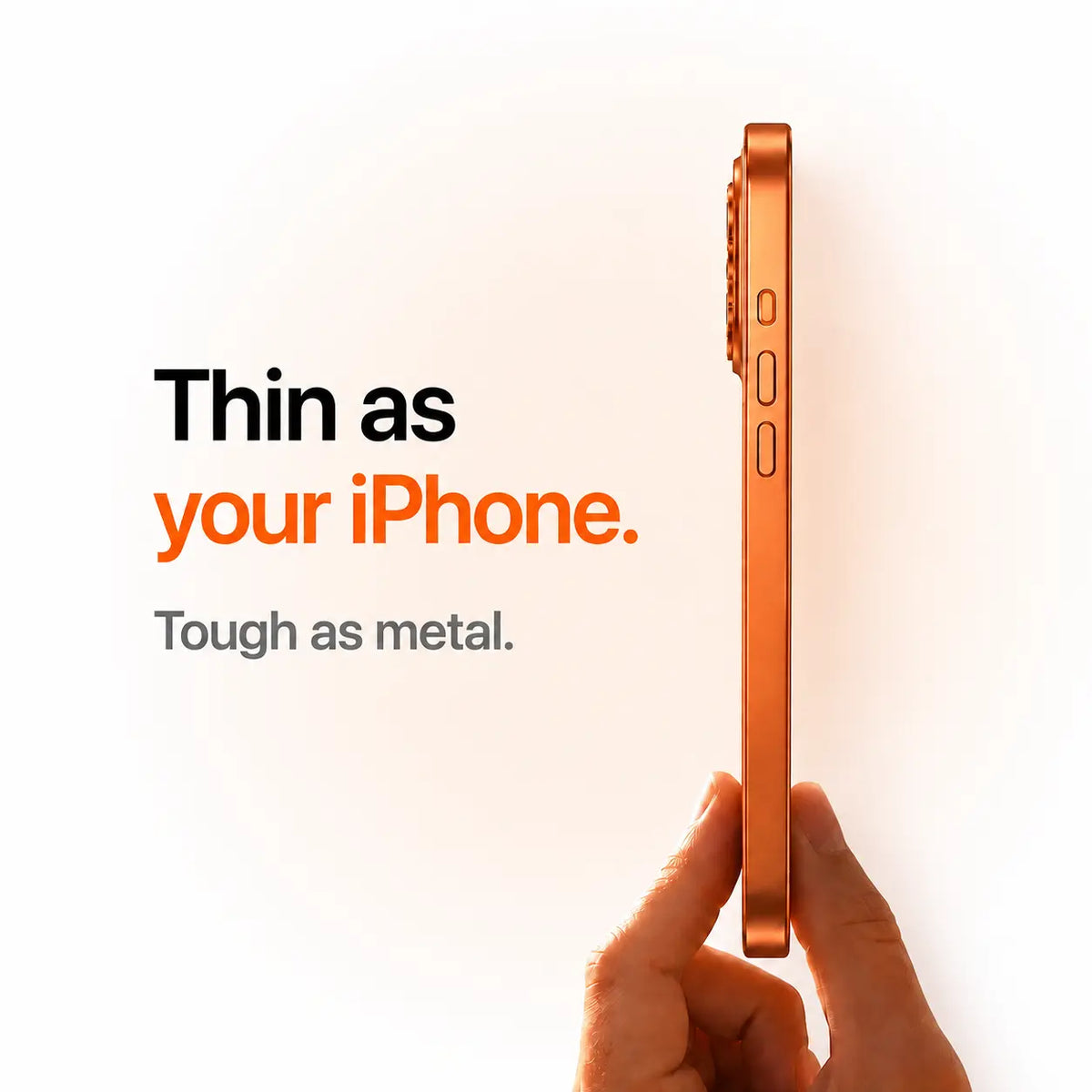 Metall iPhone Hülle