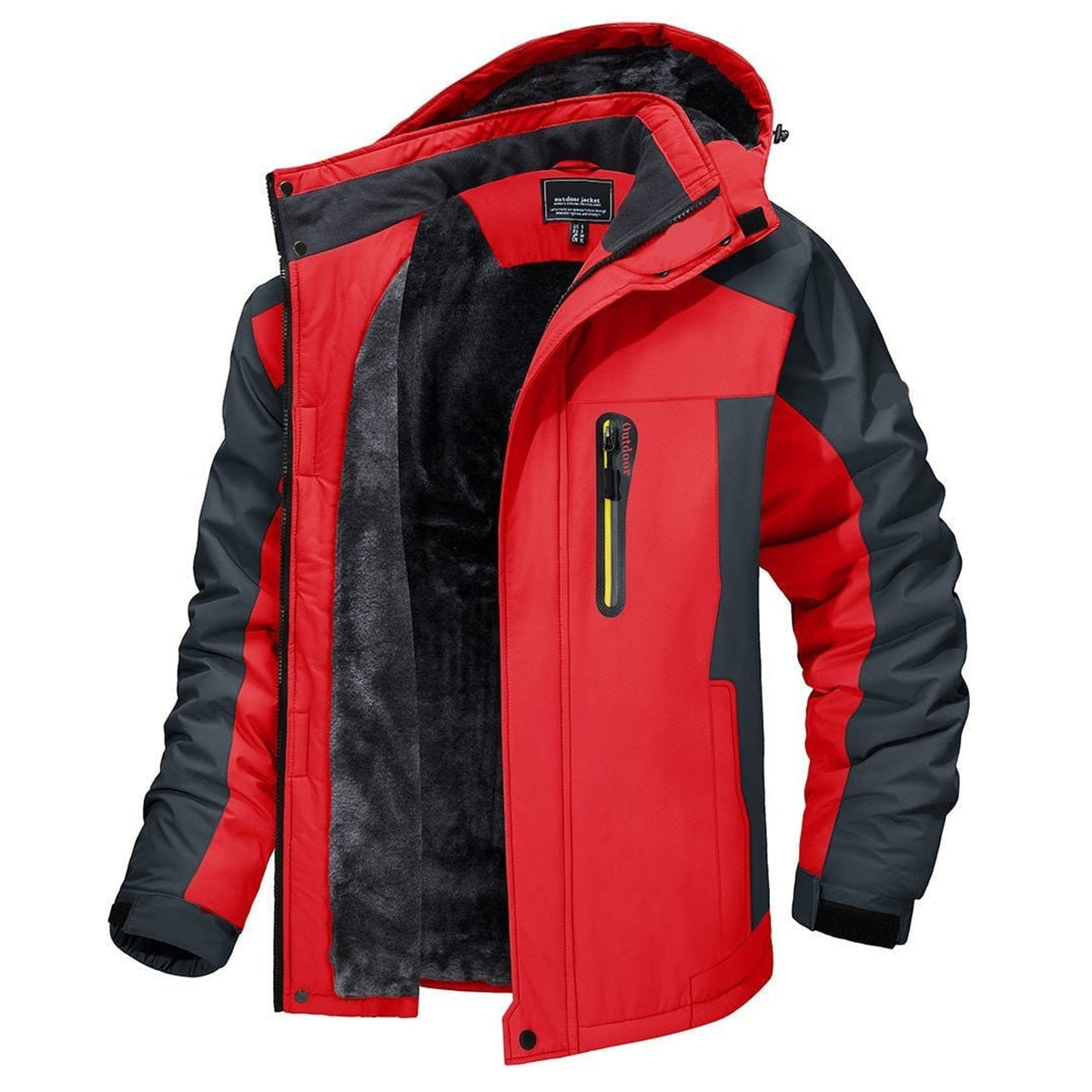 Performance Winterjacke mit wasserdichtem abnehmbarem Futter und Oberstoff