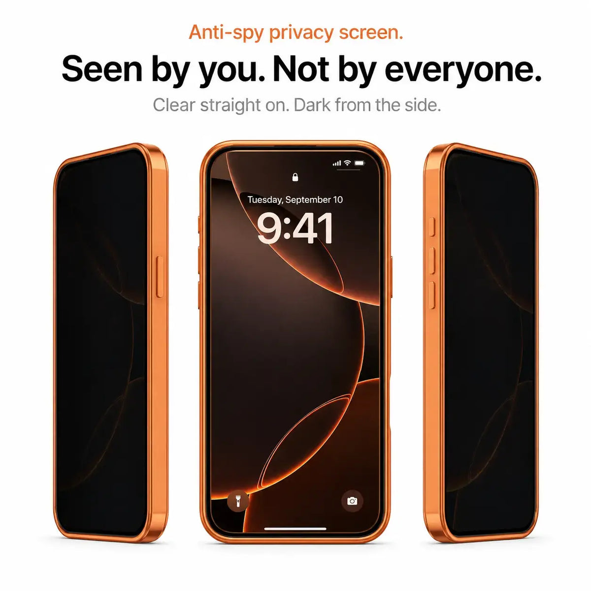Magnetische iPhone-Hülle mit Metallrahmen und Privacy-Schutz