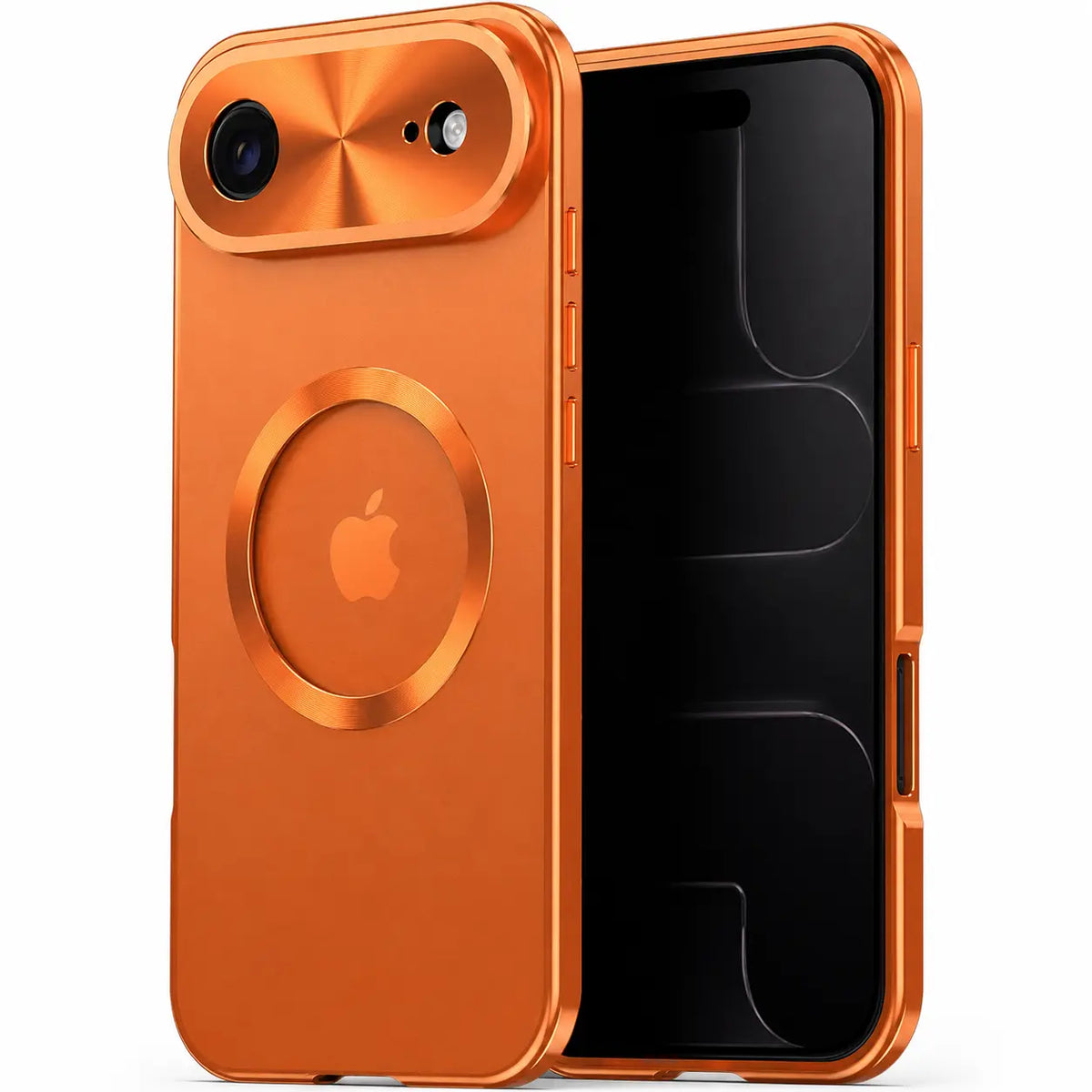 Magnetische iPhone-Hülle mit Metallrahmen und Privacy-Schutz