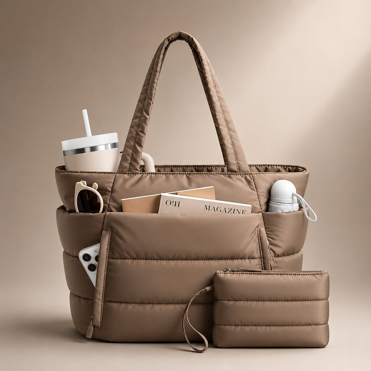 Puffer Tote Bag
