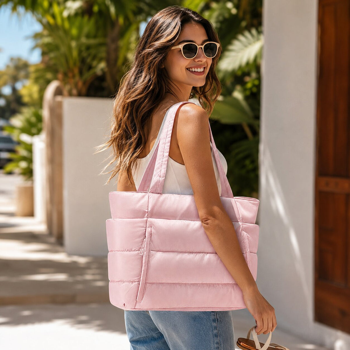 Puffer Tote Bag