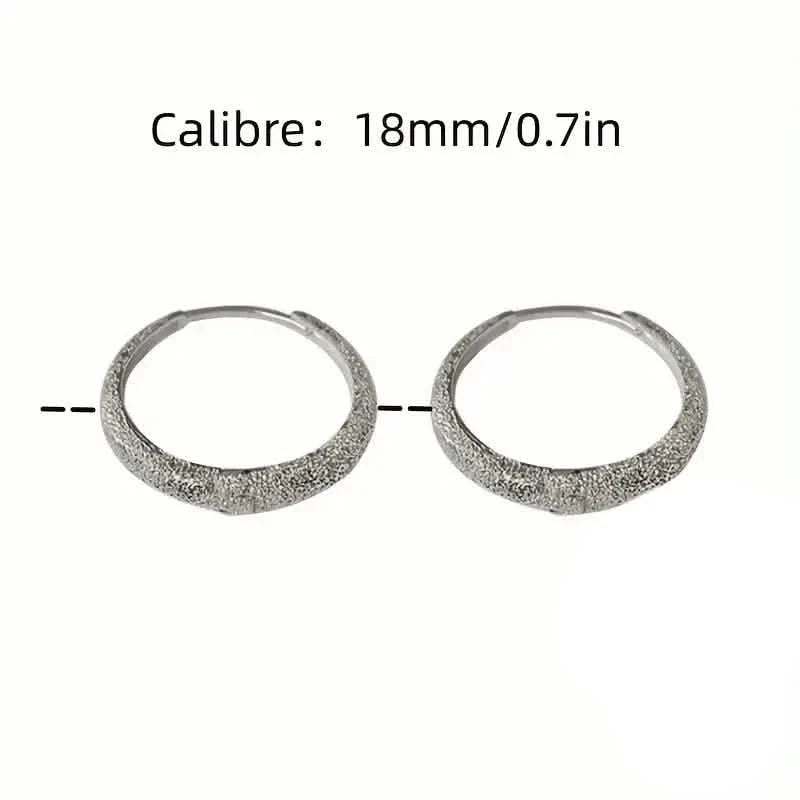 S925 Sterling Silber Funkelnde Sternenfluss Creolen