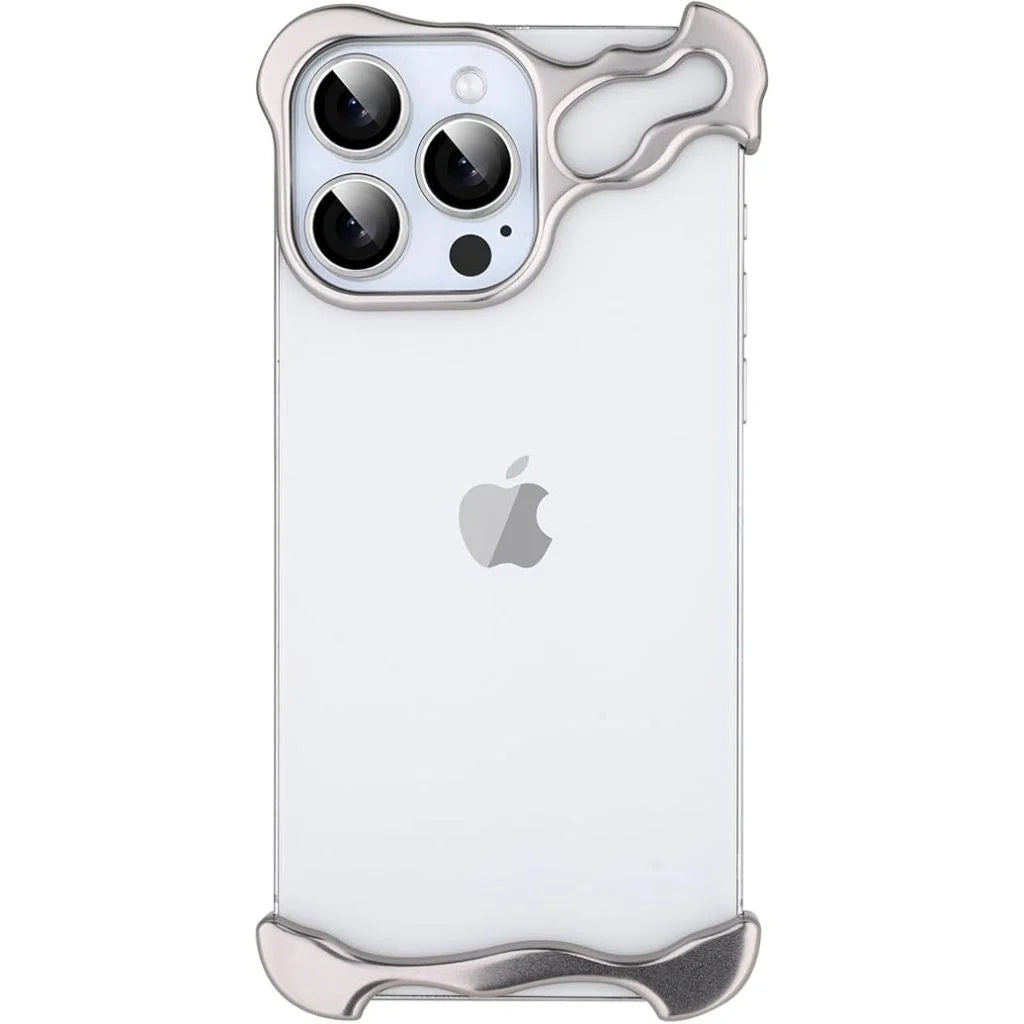 Schützende Metall-iPhone-Bumper-Hülle – Sturz- & Kameraschutz