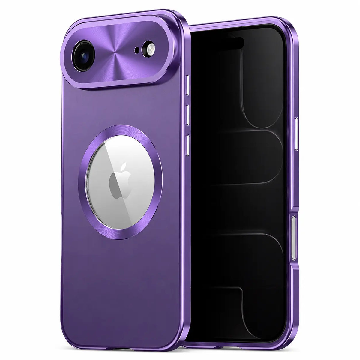 Magnetische iPhone-Hülle mit Metallrahmen und Privacy-Schutz