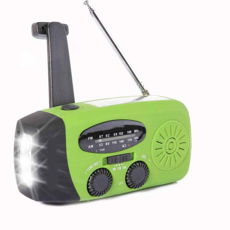 Multifunktionales tragbares Solar-Notfallradio