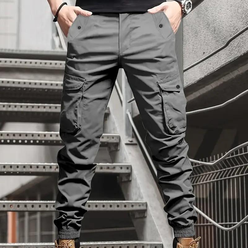 Cargo-Hose mit schmaler Passform, mehreren Taschen & strapazierfähigem Stoff für Herren