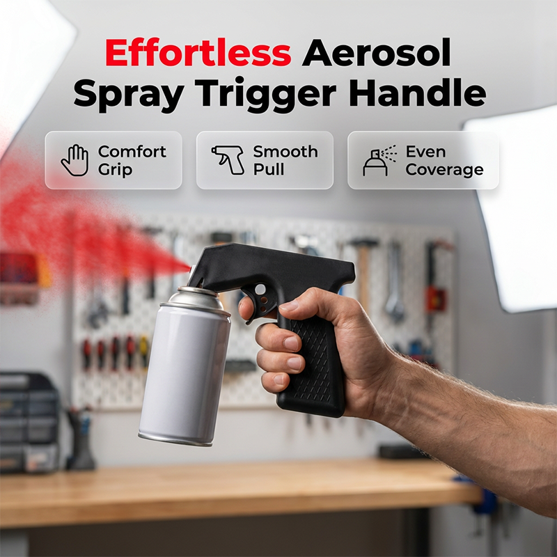 Aerosolspray-Triggergriff – komfortabler Griff, entlastend und universell verstellbares Design