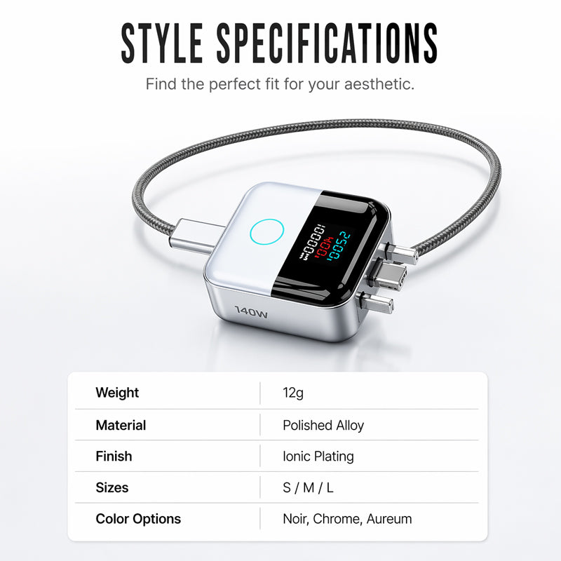 USB-C Smart Ladeprotector mit LED-Display
