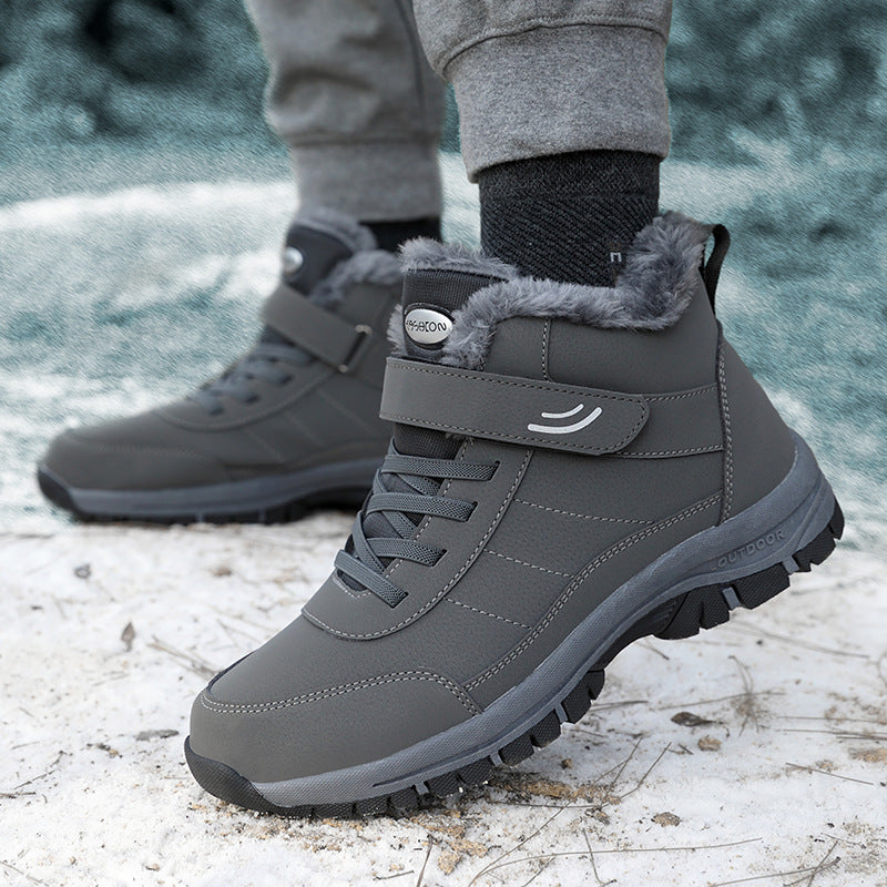 Plüsch und dicke Baumwolle rutschfeste Schuhe