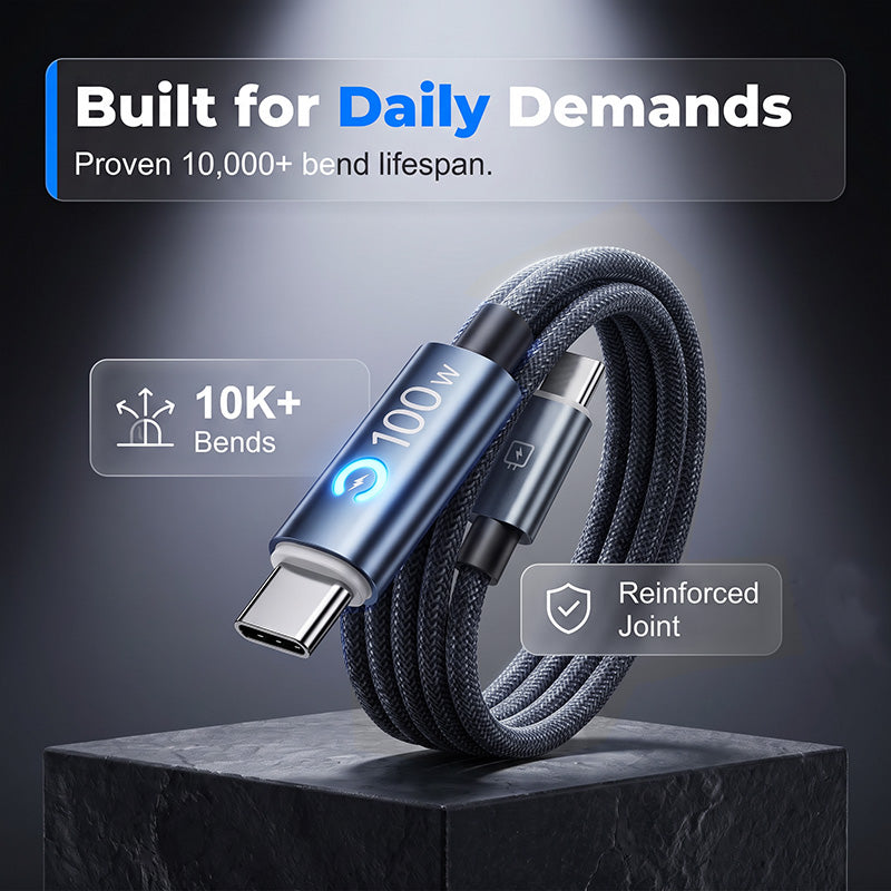 USB-C-Schnellladekabel mit E-Marker-Chip