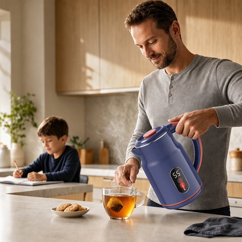 Smart Elektrischer Wasserkocher – Schnelles Kochen, Konstante Wärme, Sicheres Design