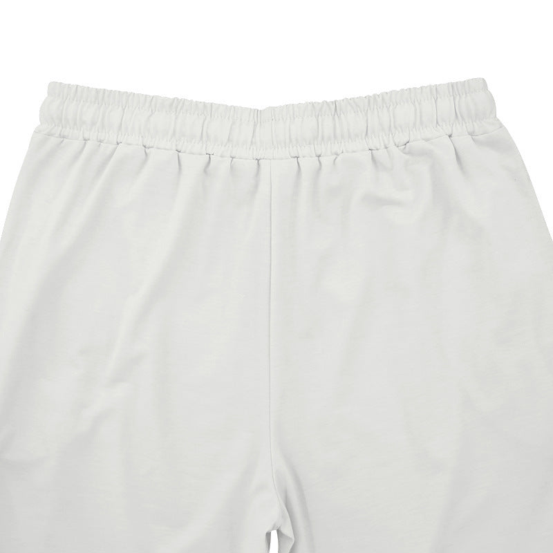 Herren-Hose mit Kordelzug und geradem Bein