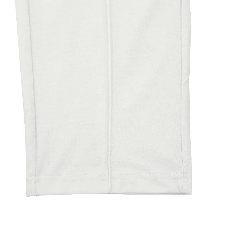 Herren-Hose mit Kordelzug und geradem Bein