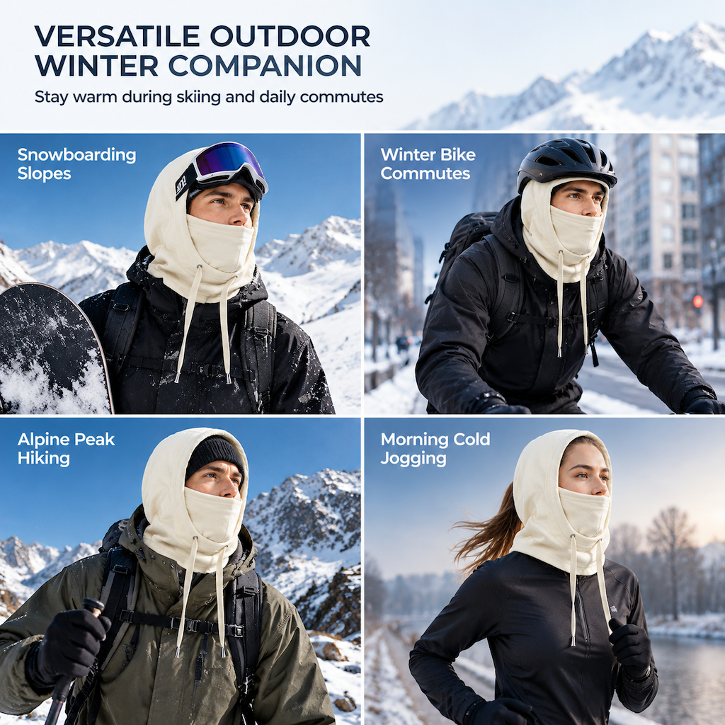 Warme Sturmhaube für Outdoor-Aktivitäten