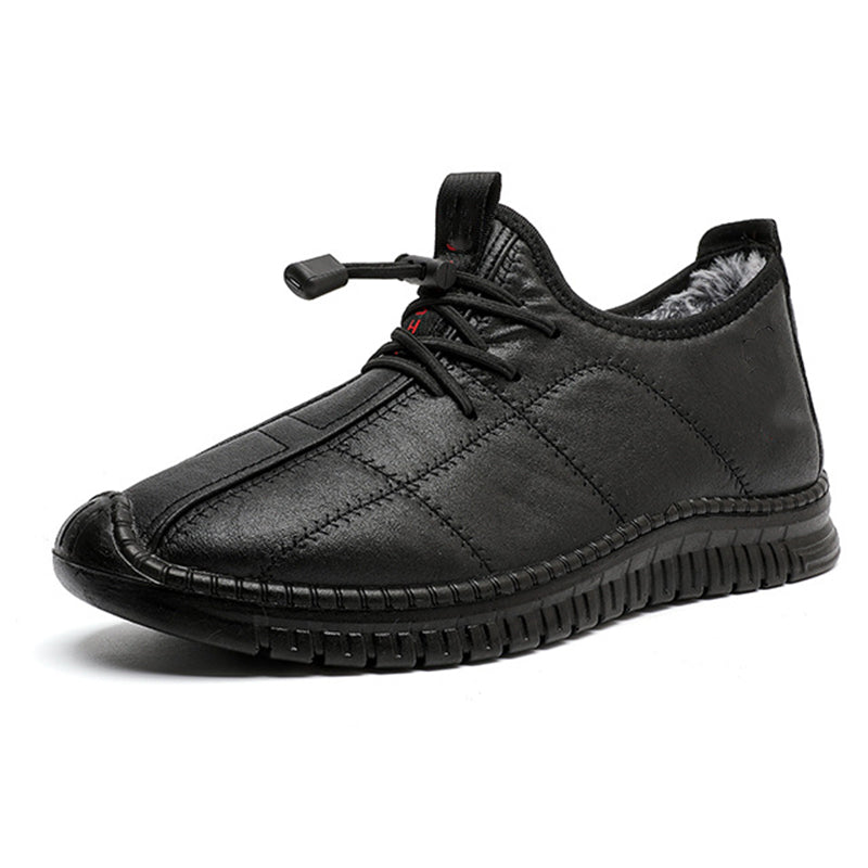 Herrenschuhe mit Plüschfutter und rutschfeste Wanderschuhe – warm, bequem und perfekt für Winter und Outdoor