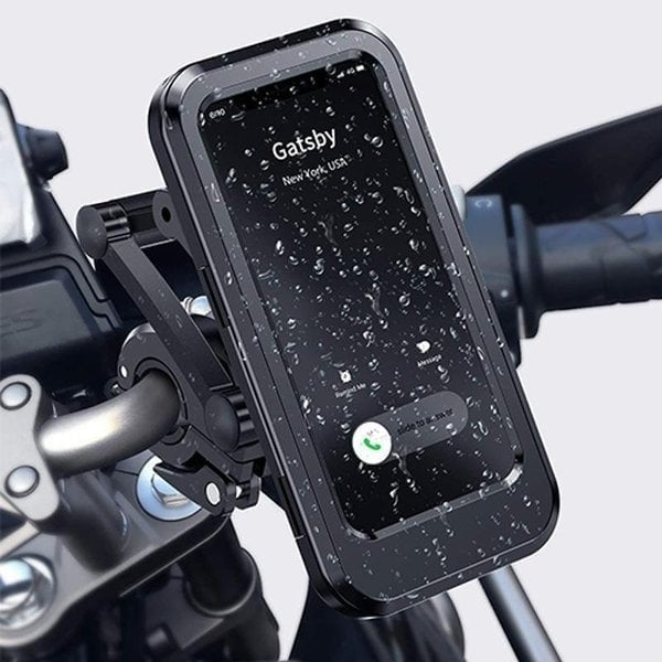 Wasserfeste Handyhalterung für Fahrrad und Motorrad