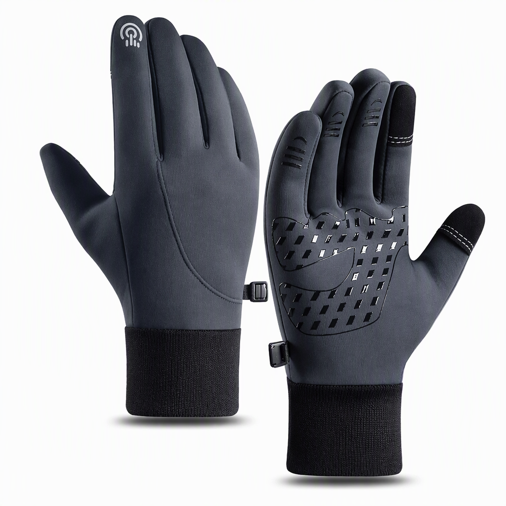 Wasserdichte Winter-Fahrradhandschuhe für Damen und Herren