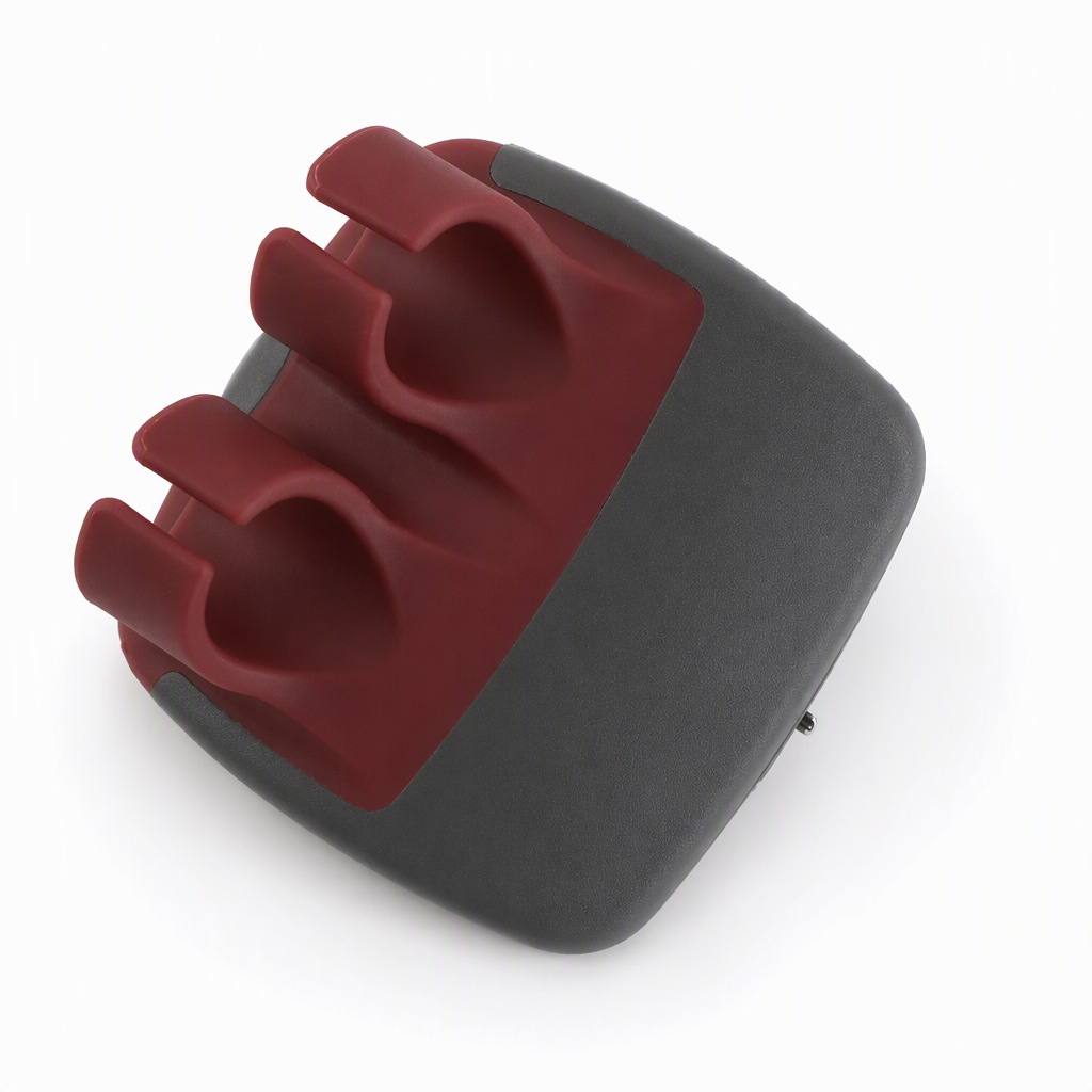 Ergonomischer Obst- und Gemüseschäler für zwei Finger