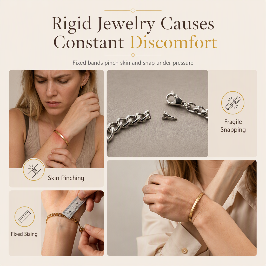 Eleganter Möbiusschleifen-Schmuck – Minimalistisches Mode-Geschenk für Damen