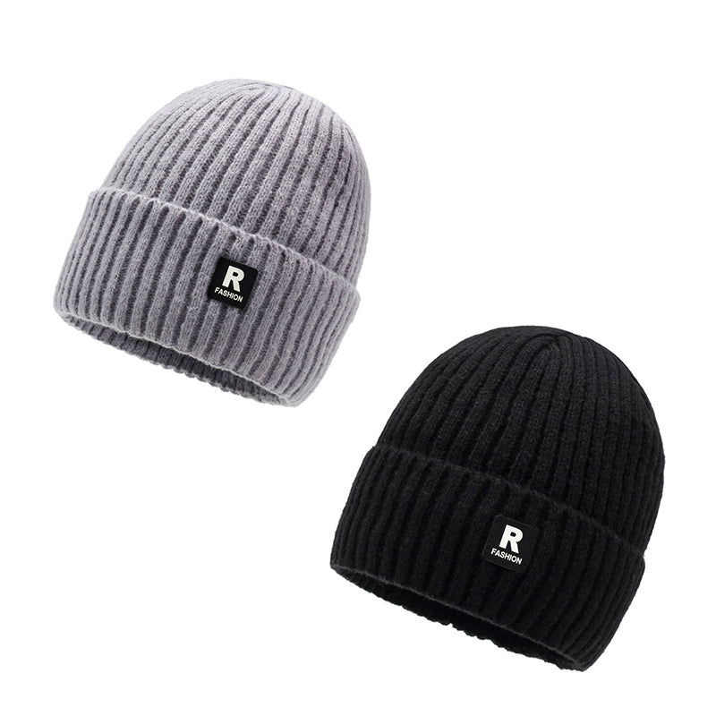 Herren Slouchy Strick Warme Schädelmütze