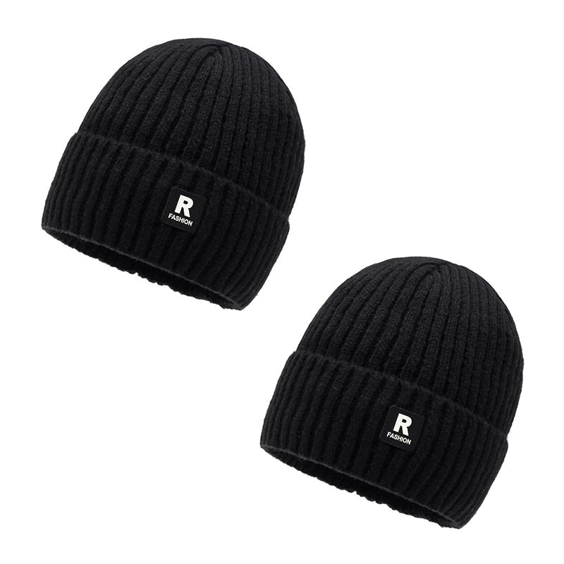Herren Slouchy Strick Warme Schädelmütze
