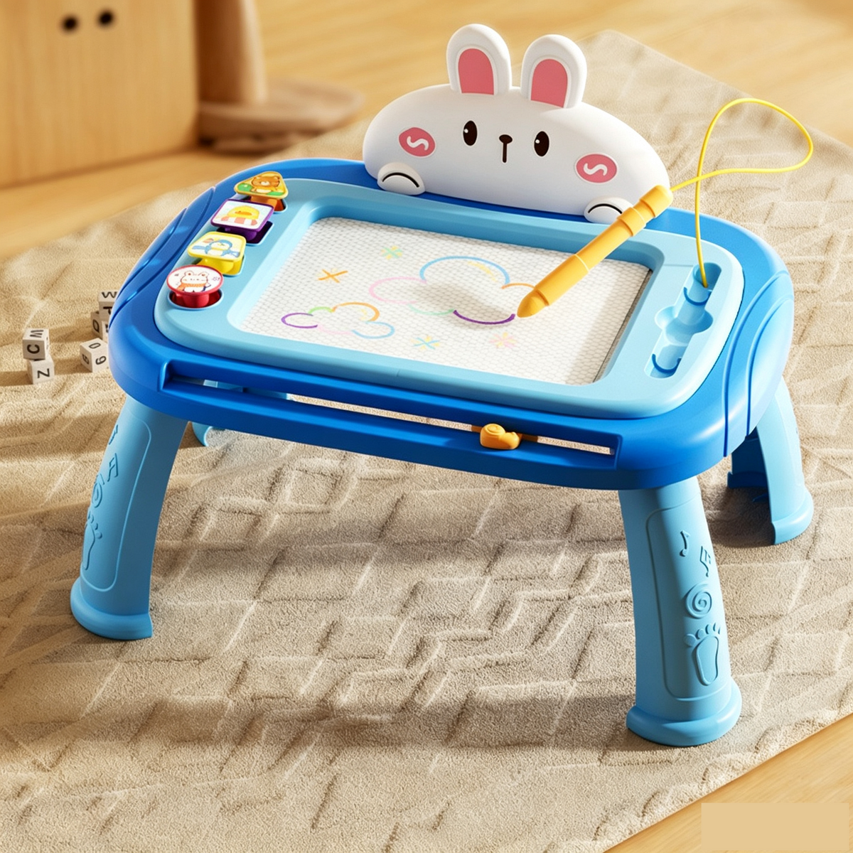 Magnetische Maltafel für Kinder – Staubfrei, Farbenfroh, Sicher