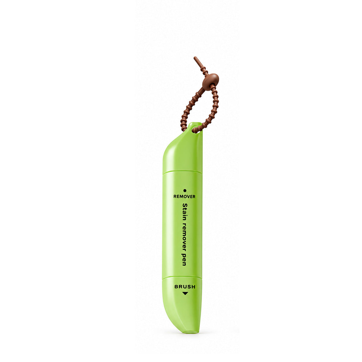 Tragbarer Fleckenentfernungsstift mit Doppelkopf – Rollerball und Silikonbürste, punktuelle Reinigung & wasserfrei – perfekt für Reisen, Abendessen und Alltag