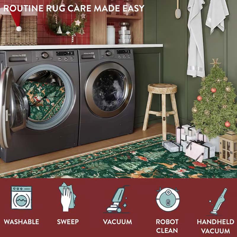 Weiche rutschfeste Weihnachtsmatte für Zuhause