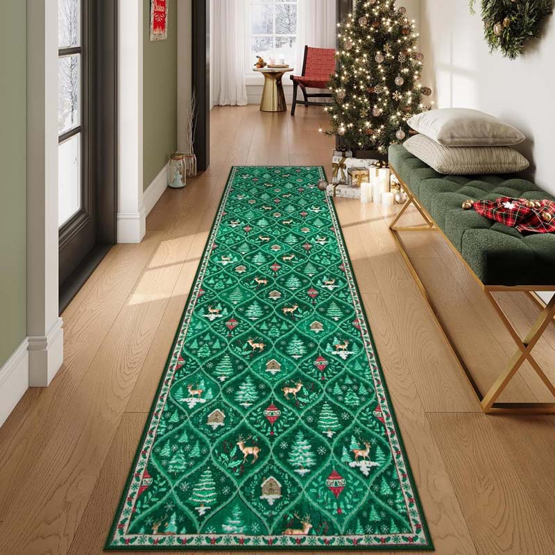 Weiche rutschfeste Weihnachtsmatte für Zuhause