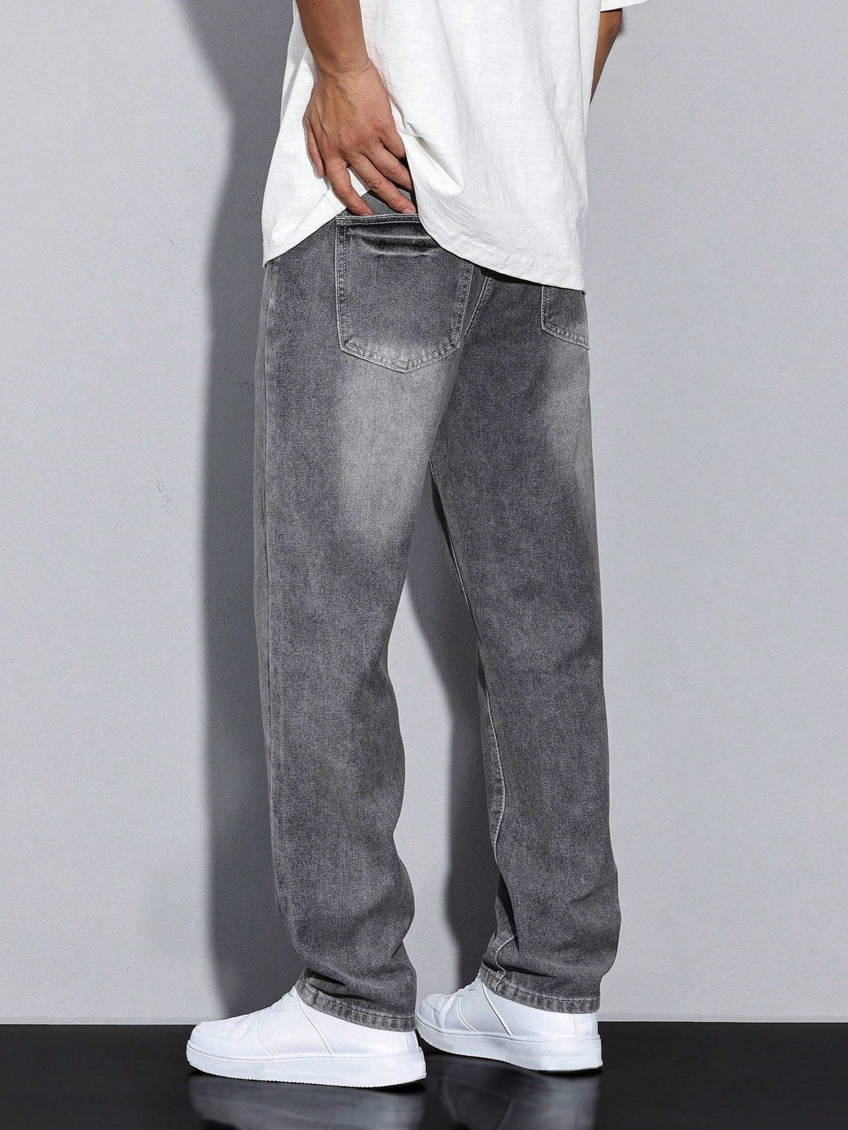 Herren Jeans Gerades Bein – Straight Fit Denim Hose