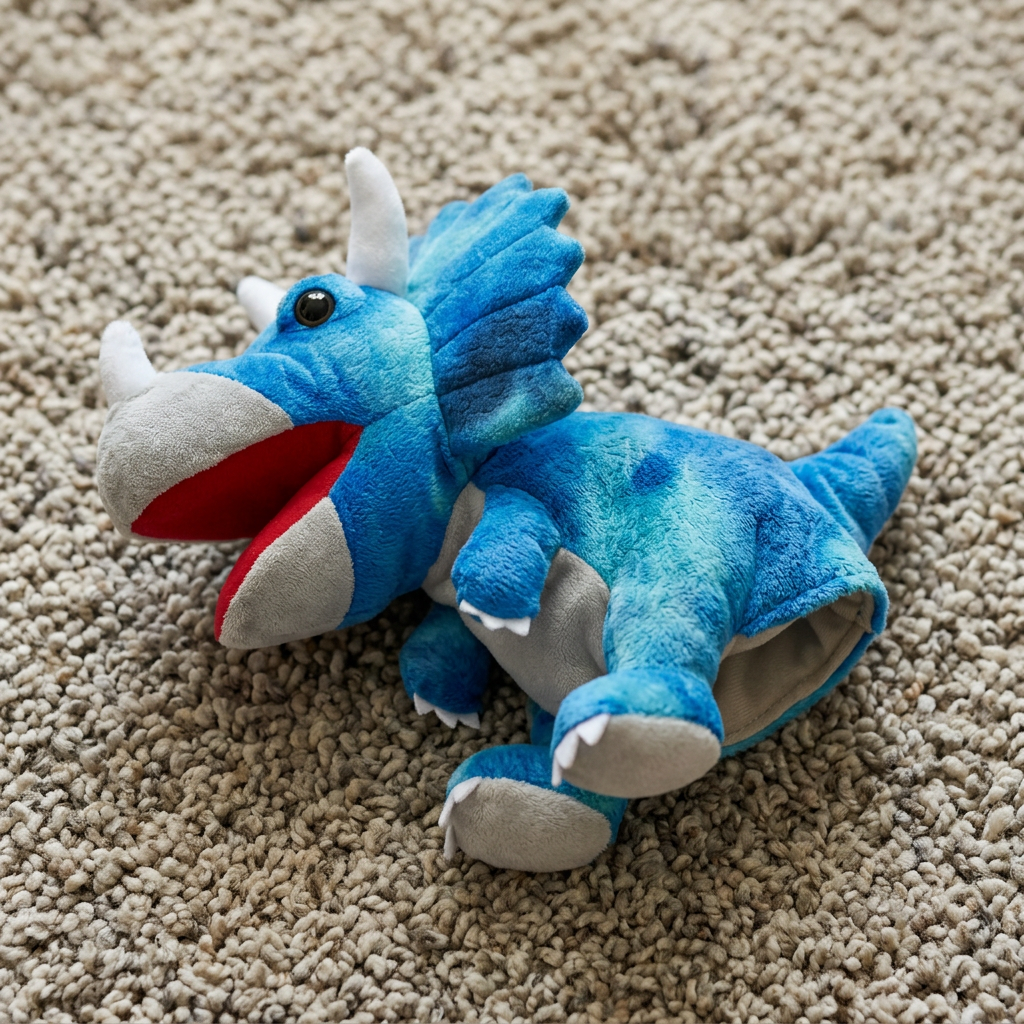 Lustiges Dinosaurier-Plüsch-Handpuppe