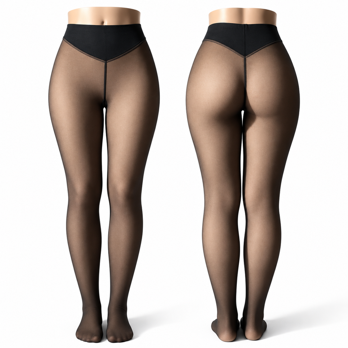 Thermische formende Leggings für Damen