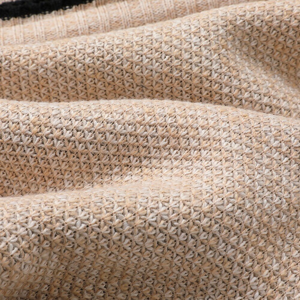 Fleece-Strickjacke mit Reißverschluss und Rippenstrick