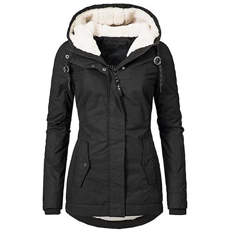 Rowena | Gemütliche Winterparka mit Kapuze
