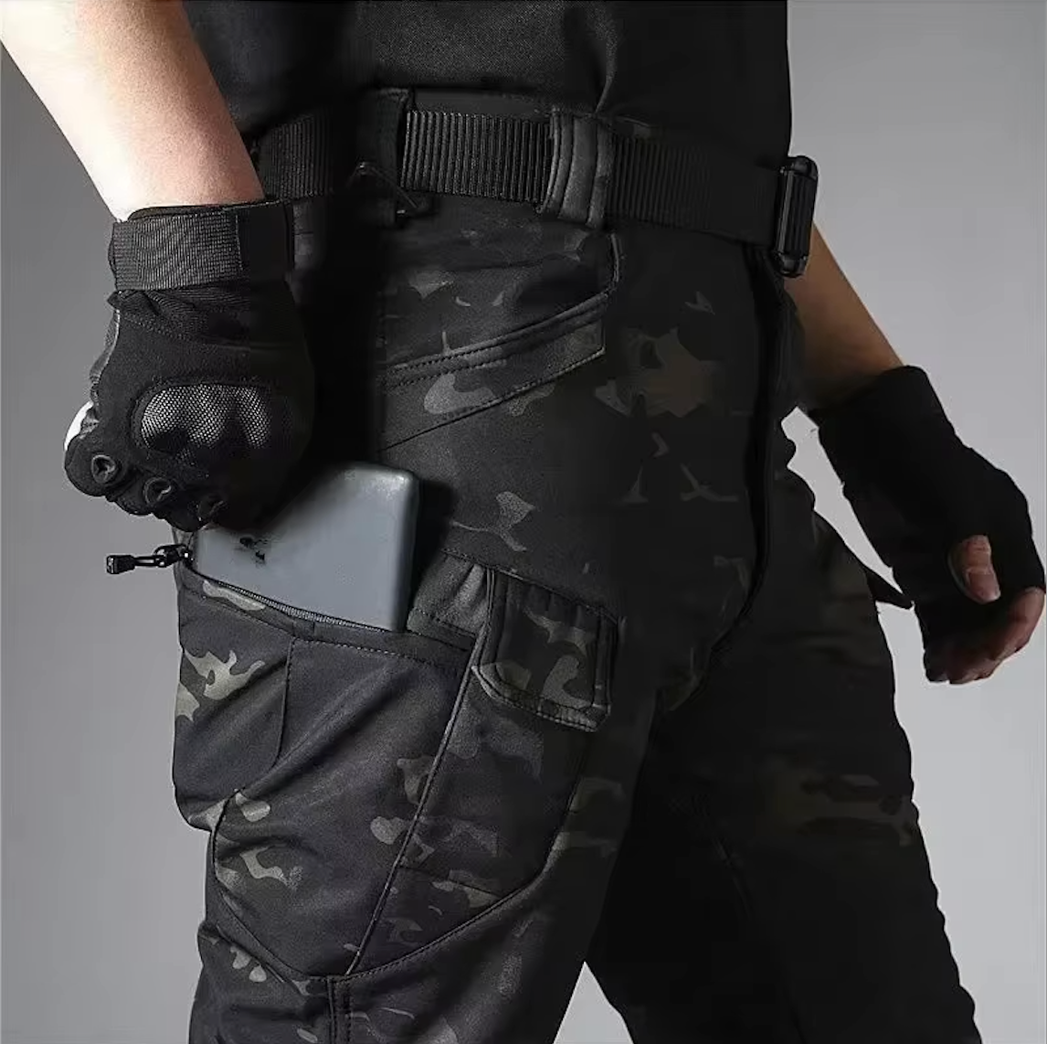 Wasserdichtes, winddichtes Outdoor-Set: Jacke und Hose mit Fleecefutter