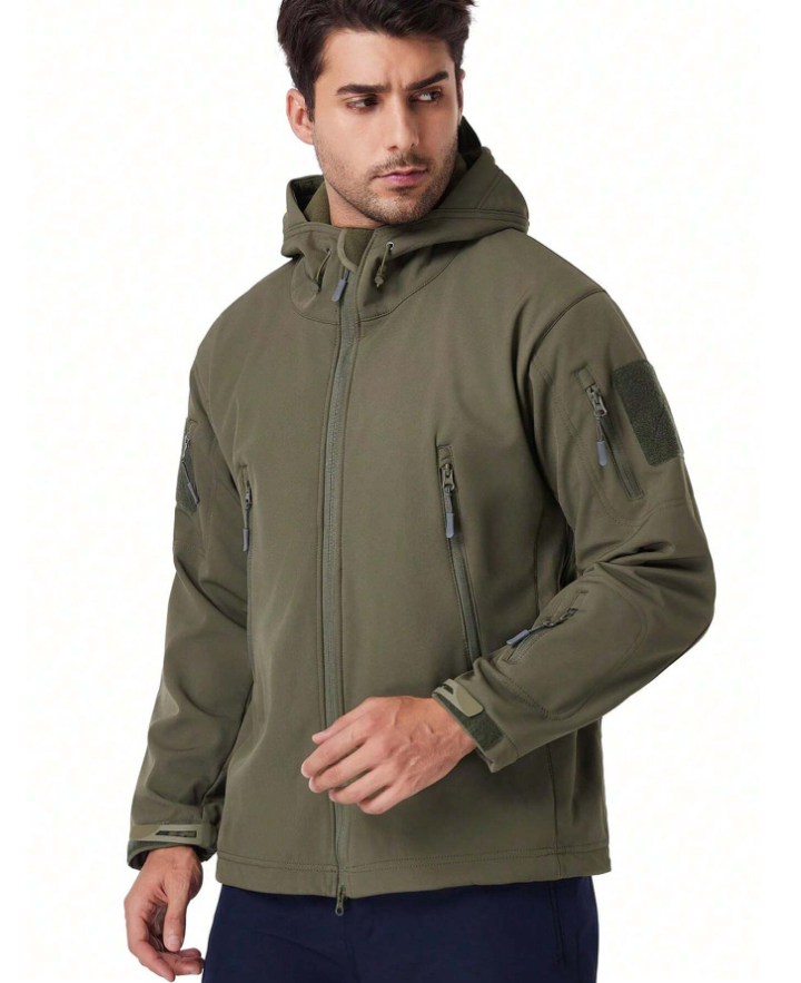 Wasserdichtes, winddichtes Outdoor-Set: Jacke und Hose mit Fleecefutter